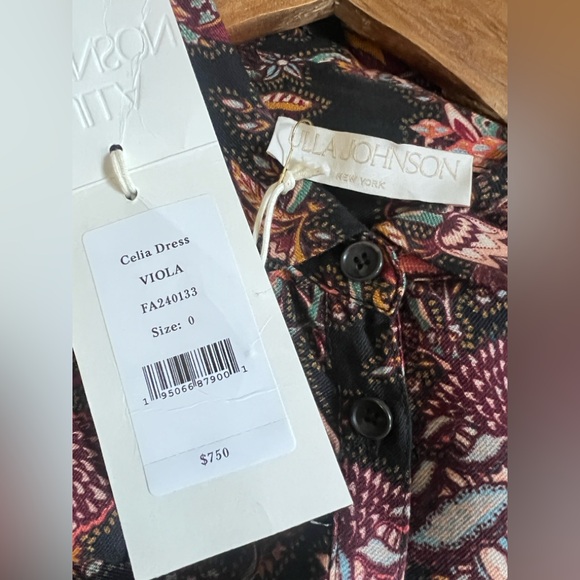 Ulla Johnson Celia Dress in Viola | NWT $750 | Size 0 - Picture 10 of 12